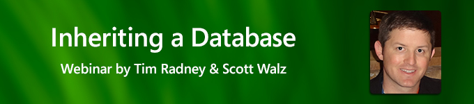Inheriting a Database